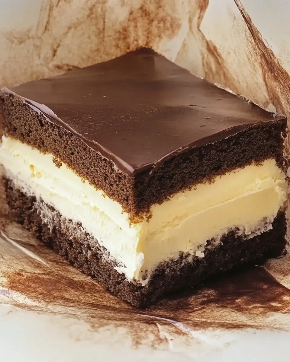 Latwy ciasto Milky Way.