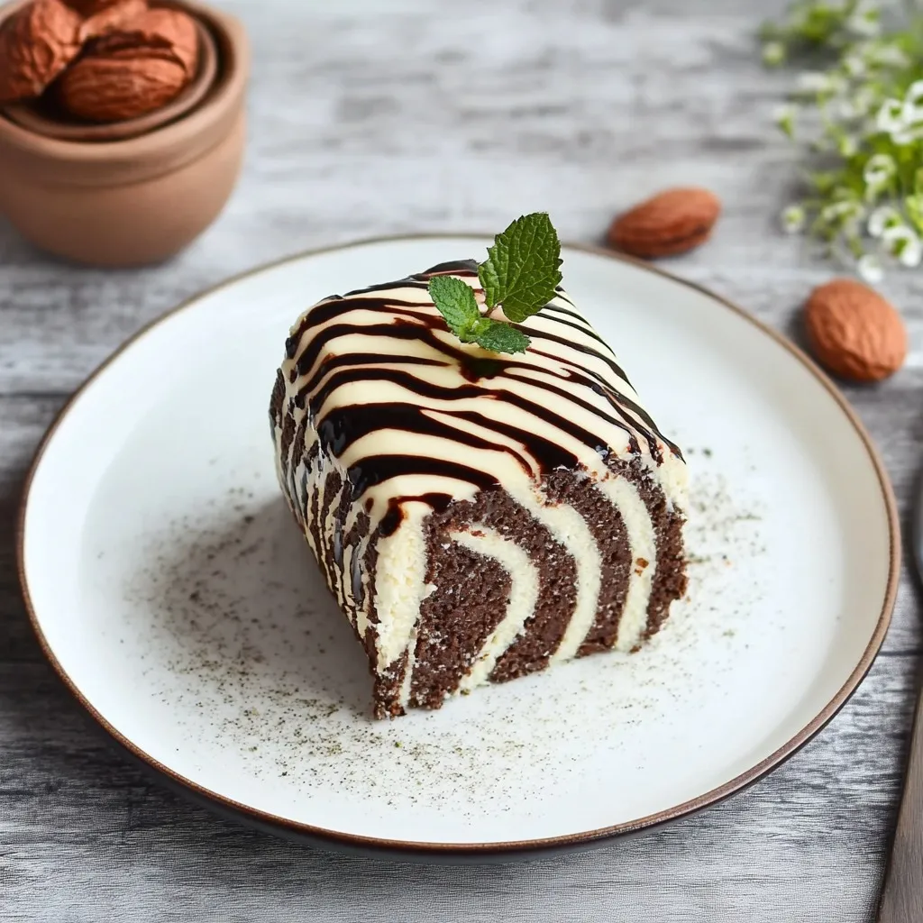 Ciasto zebra.
