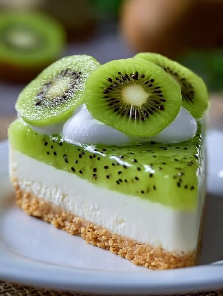 Pyszne Sernik z Masą Kiwi
