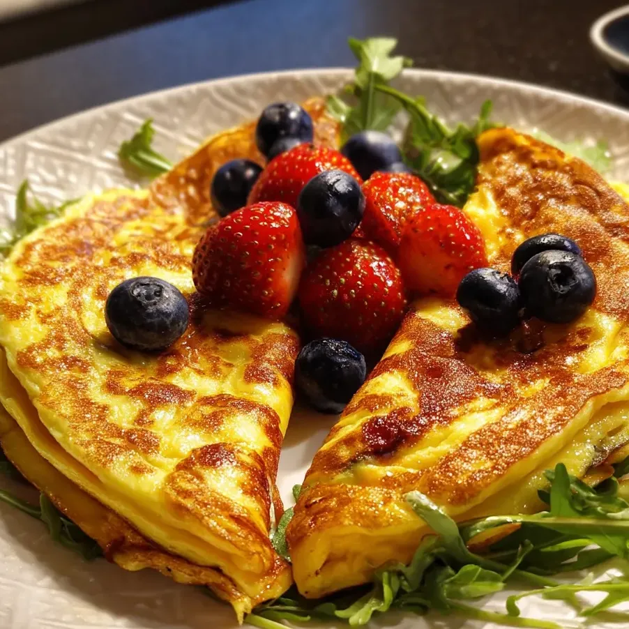 Omlet z Serkiem Wiejskim.