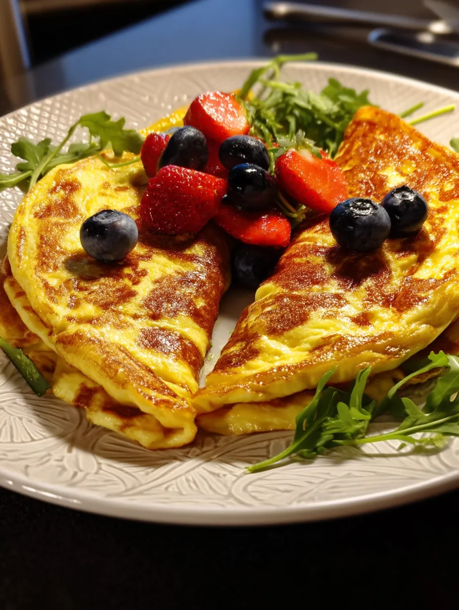 Pyszne Omlet z Serkiem Wiejskim