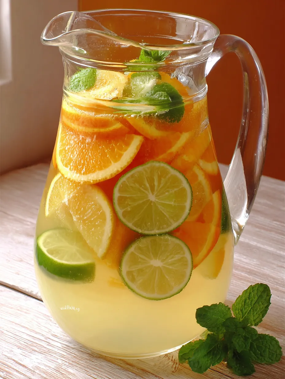 domowa lemoniada.
