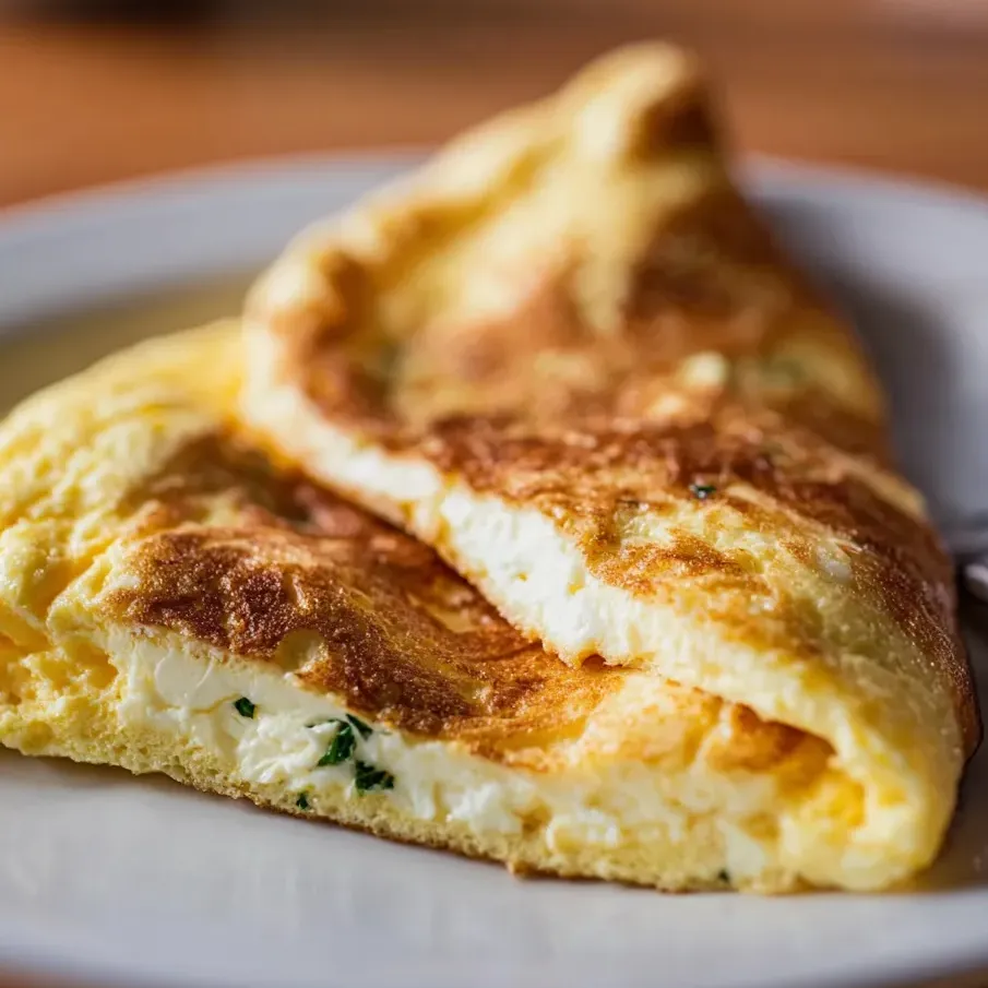 Omlet budyniowy.