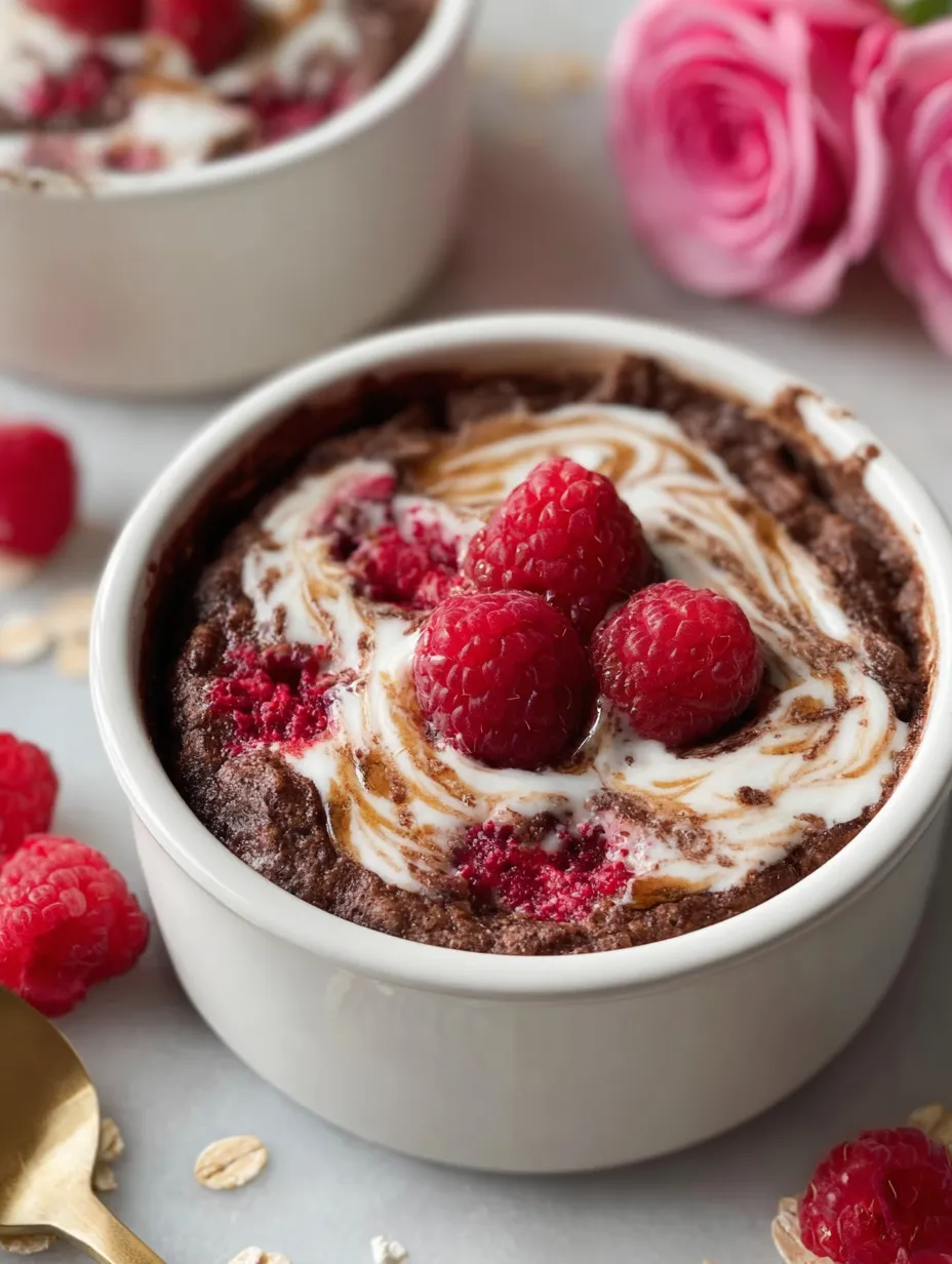 Smaczne Pieczona owsianka sernikobrownie.