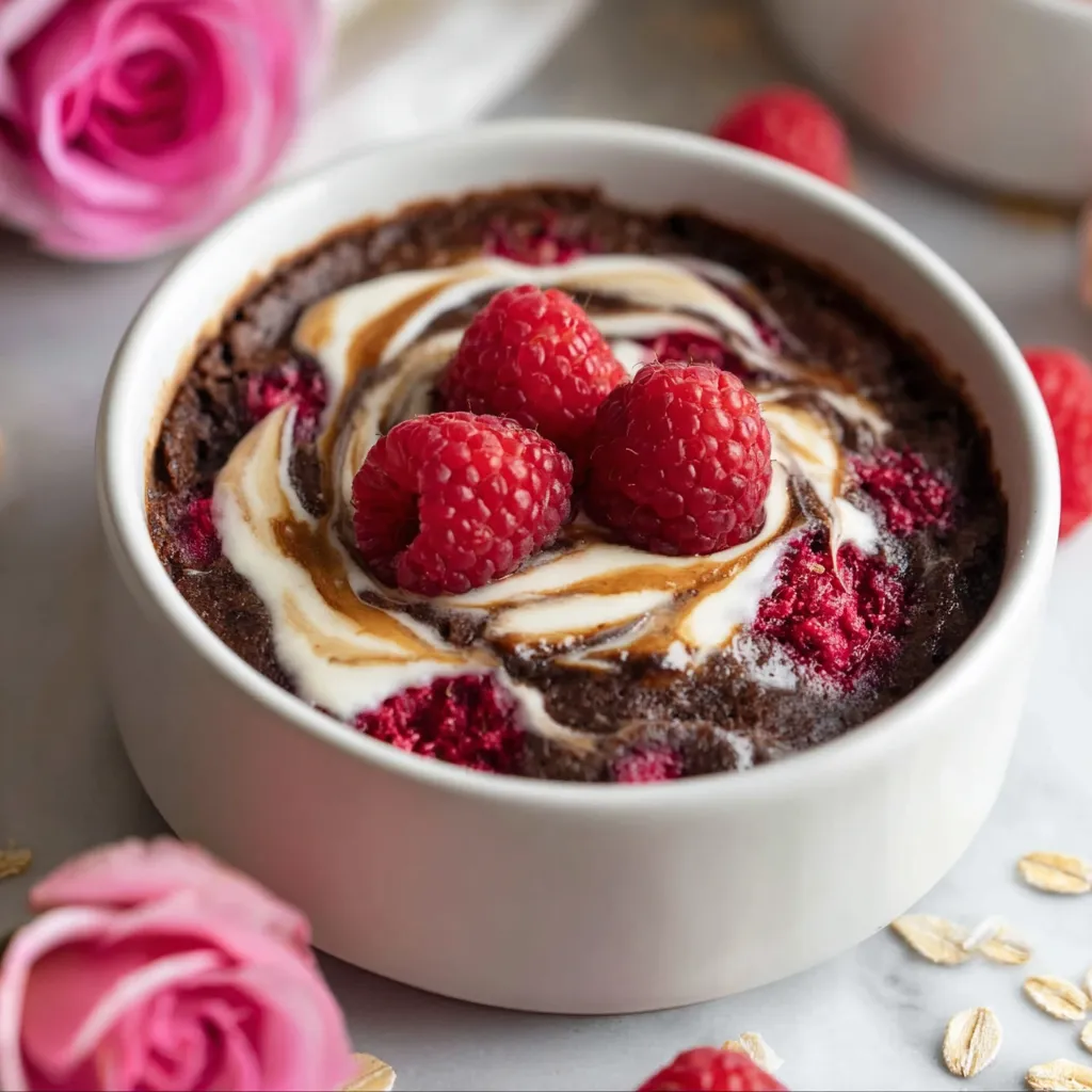 Pieczona owsianka sernikobrownie.