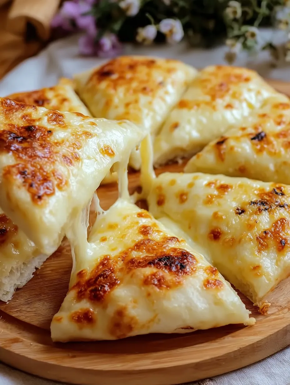 łatwy Serowe Chlebki z Patelni.
