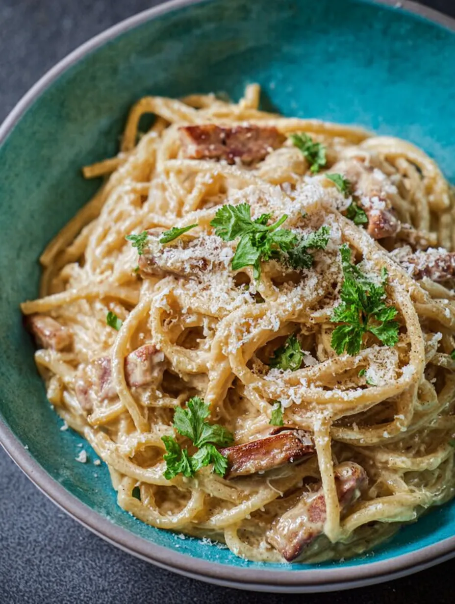 Vegan Carbonara Przepis.