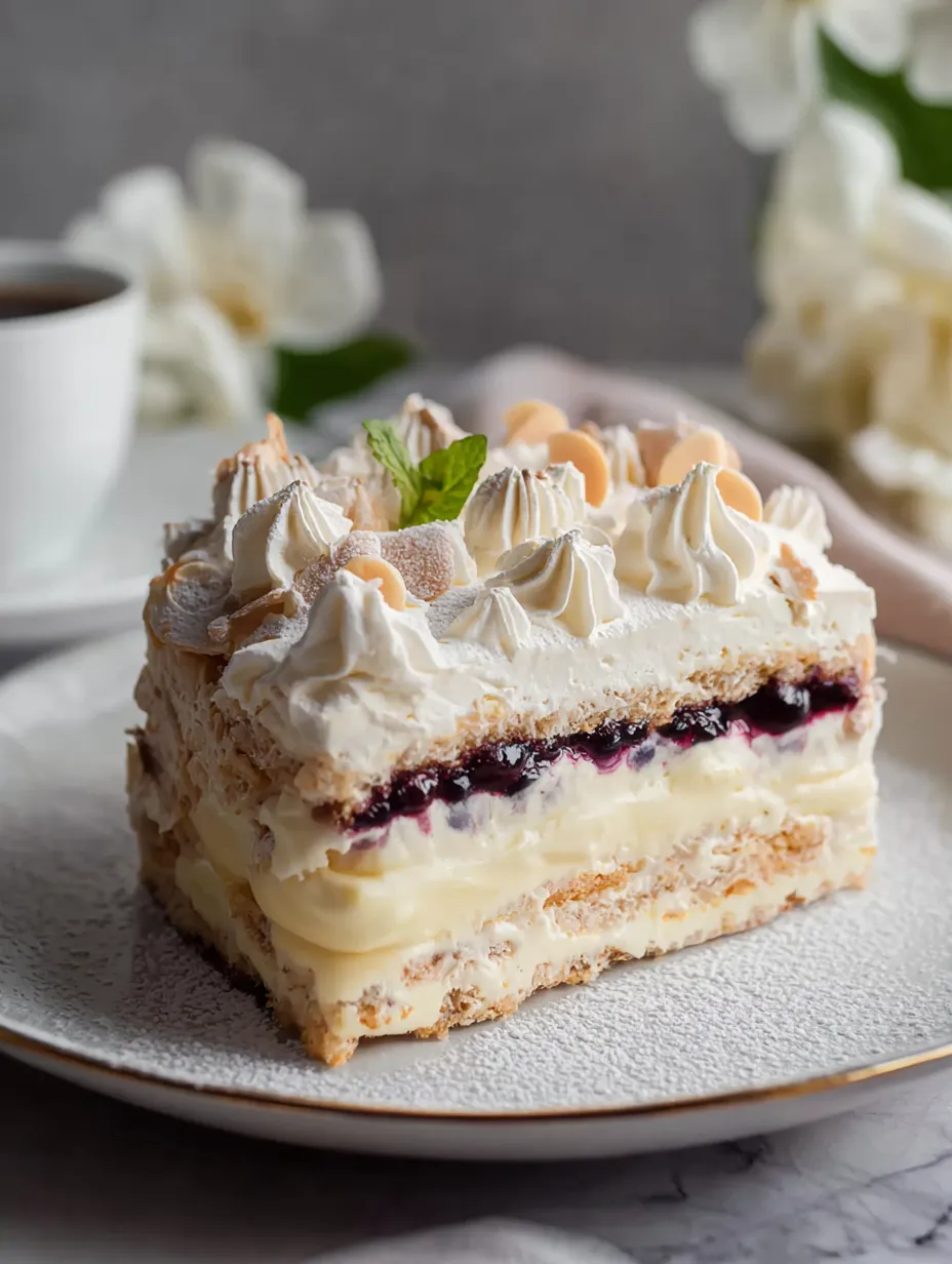 Ciasto pychotka bez pieczenia pyszne.