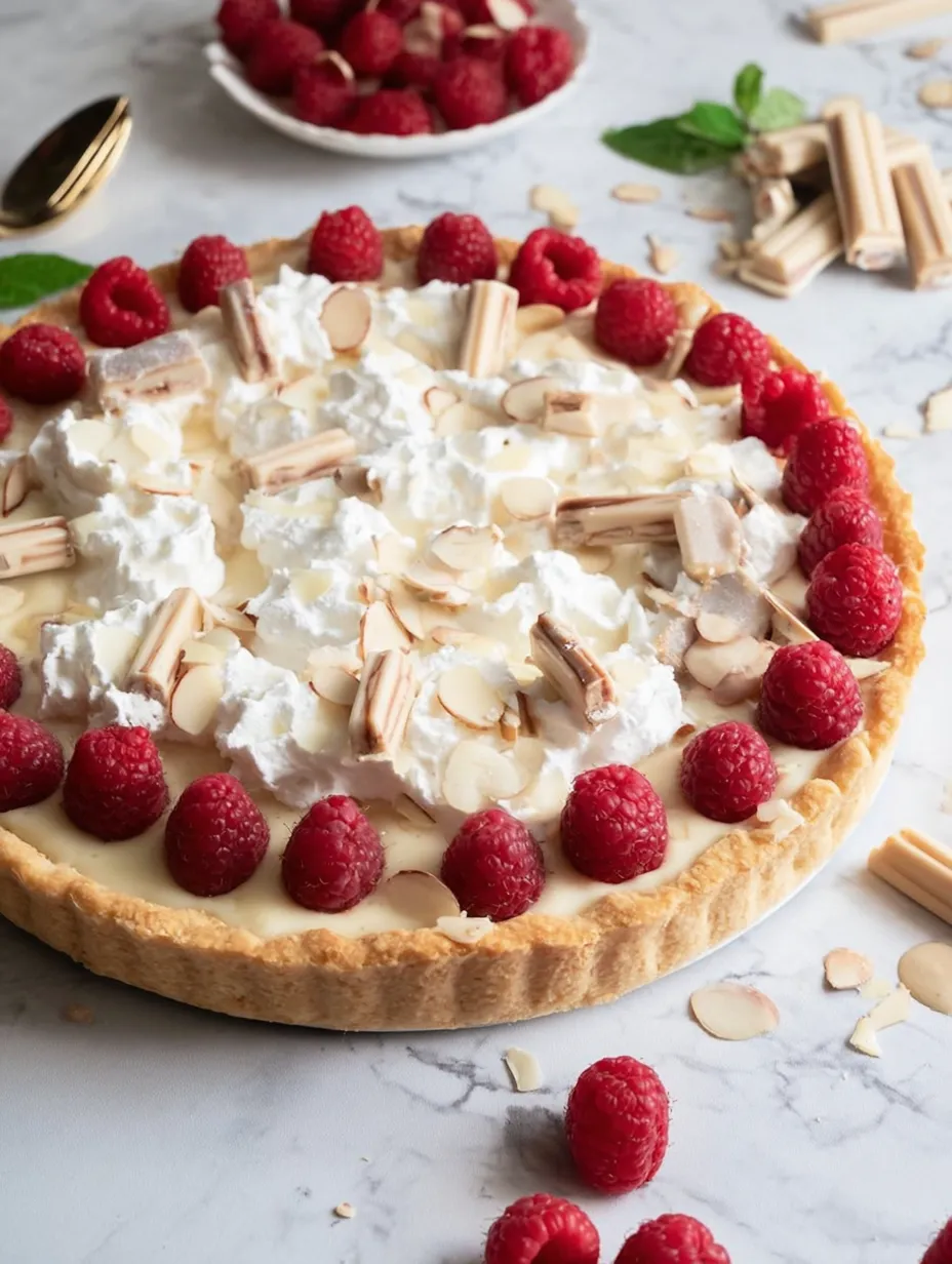 Pyszne Tarta białe Kinder Bueno.