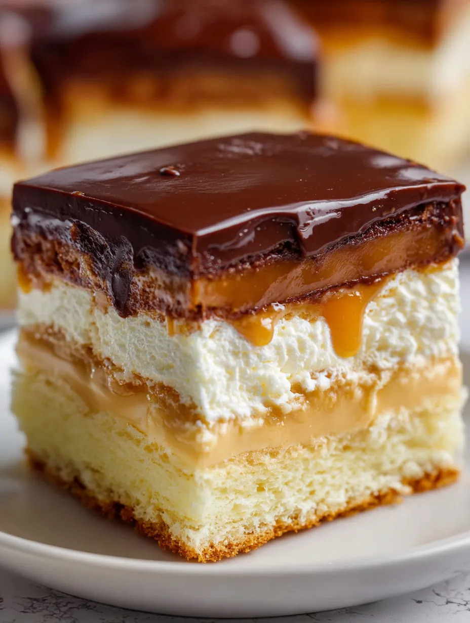Ciasto twix bez pieczenia.