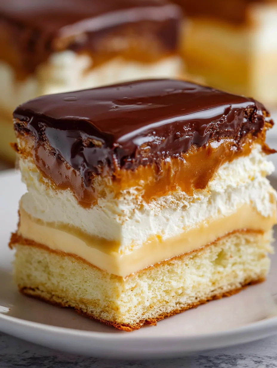 Łatwe ciasto Twix bez pieczenia.