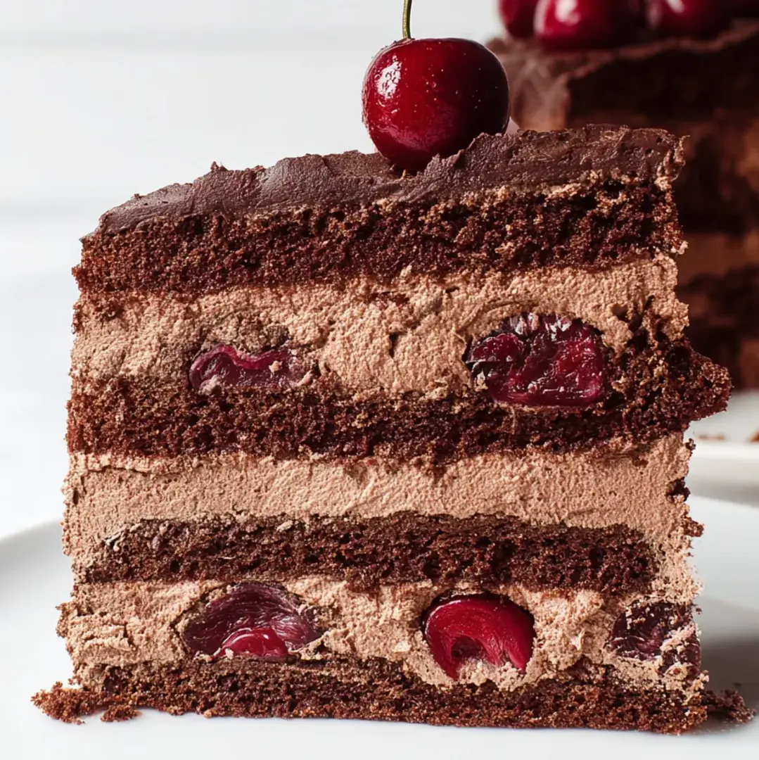 Tort czekoladowy Choc & Cherry.