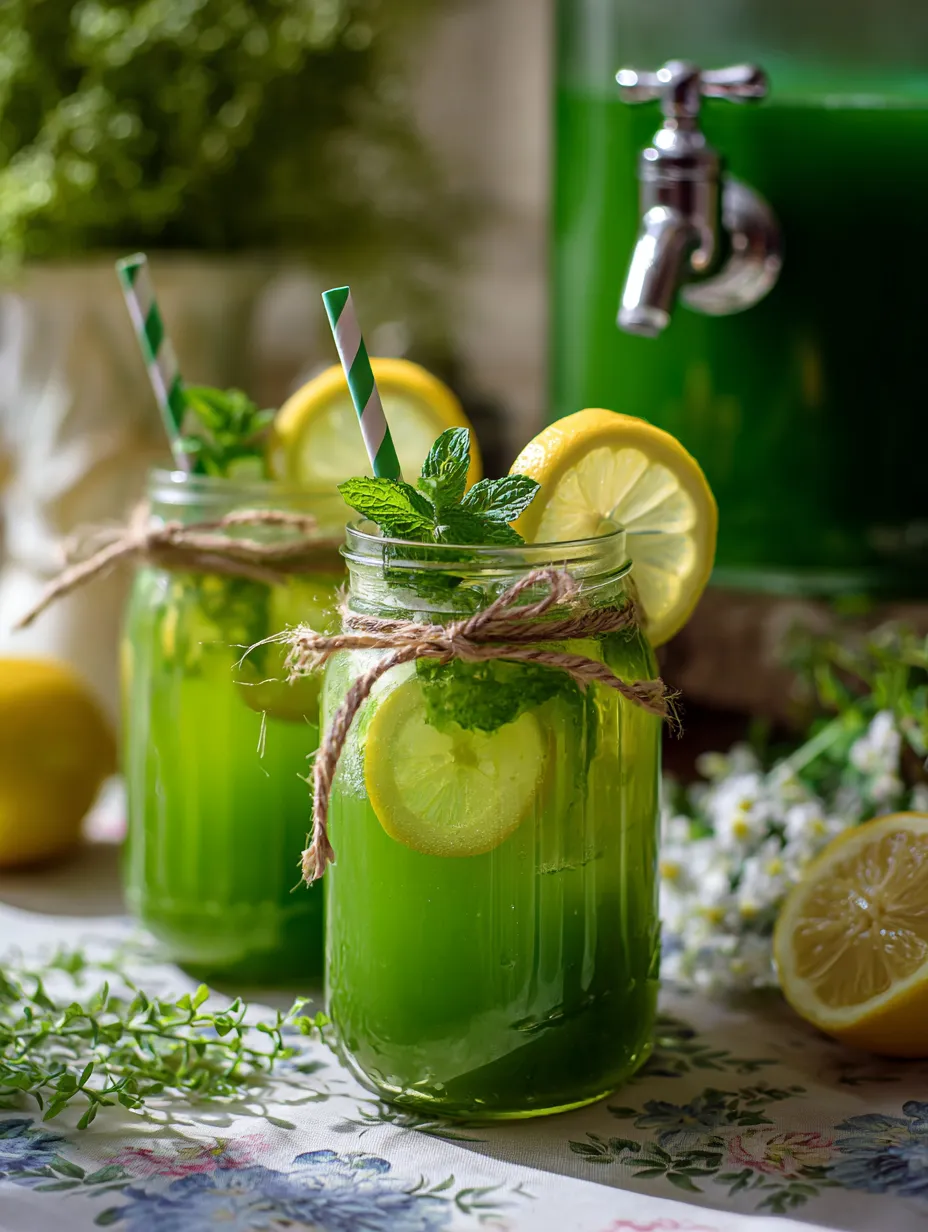 Przepis na lemoniadę ze świeżą bazylią.