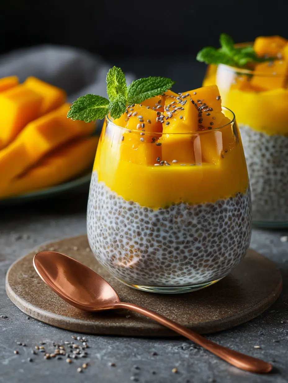 Pudding Chia z Mango