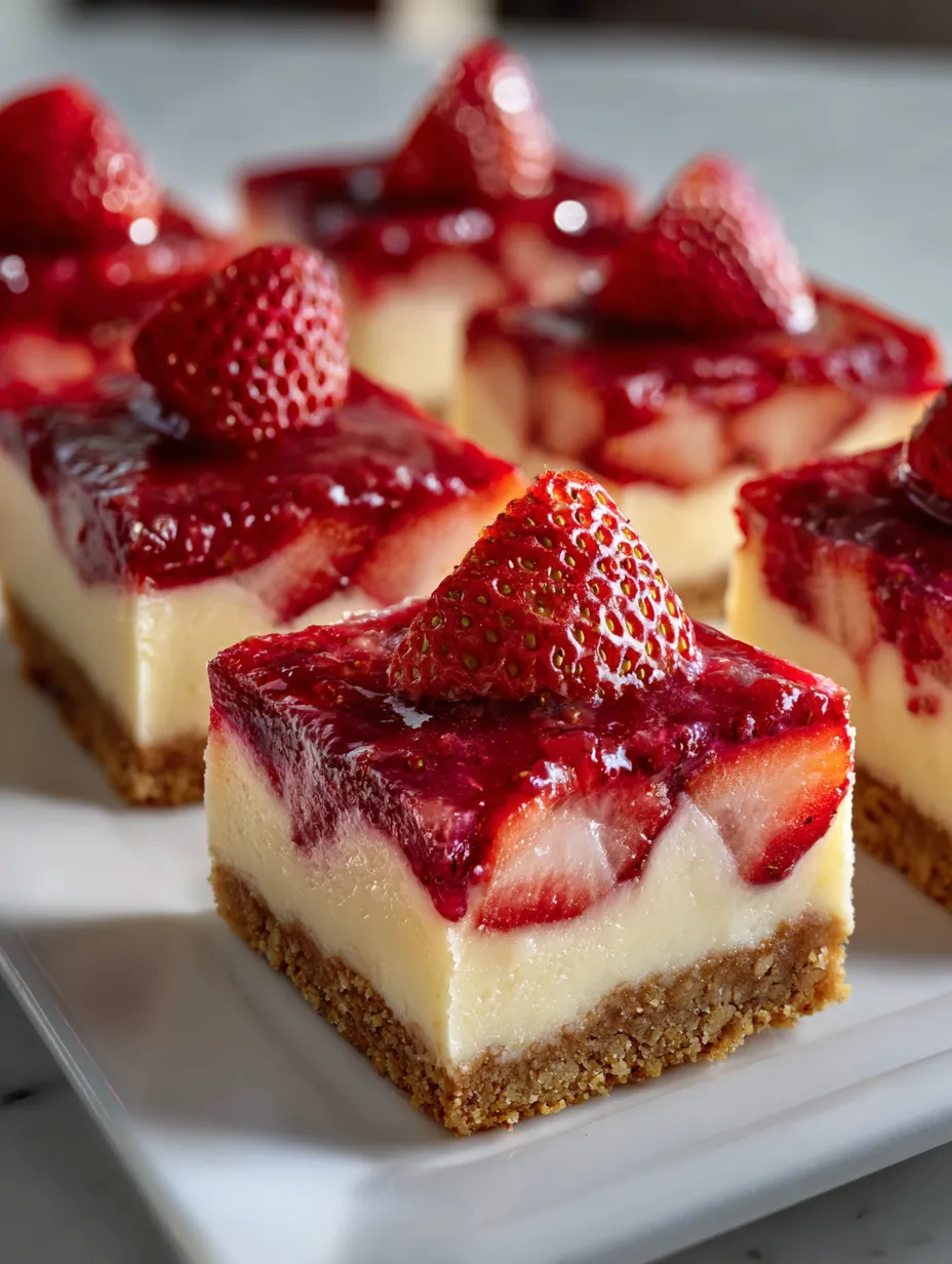 Keto Truskawkowe Batoniki Sernikowe.com