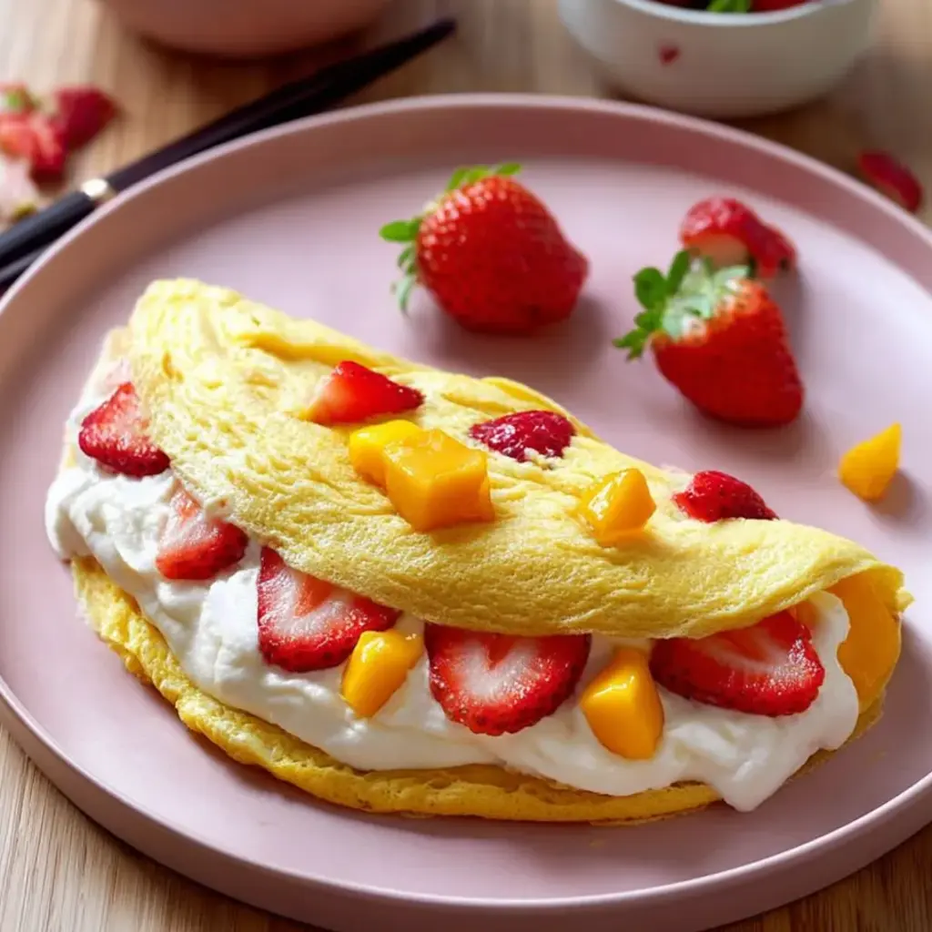 Omlet na słodko.