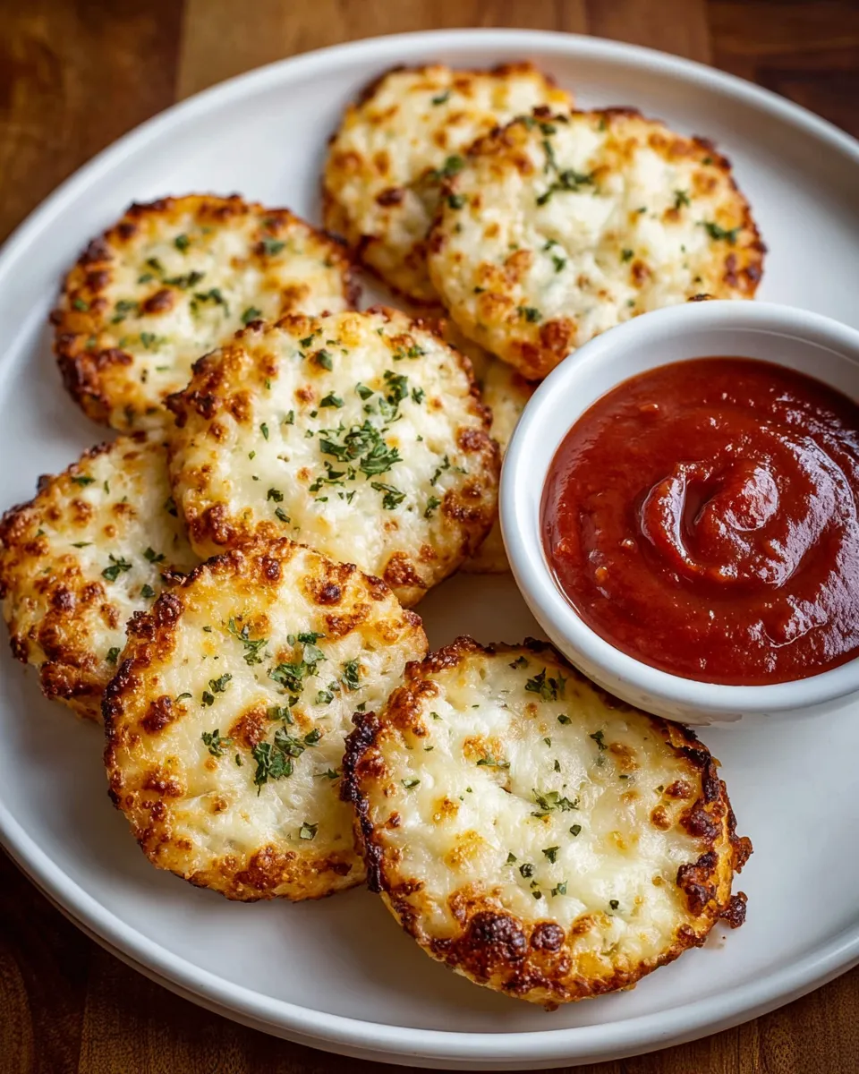 Pizzerinki z serkiem wiejskim