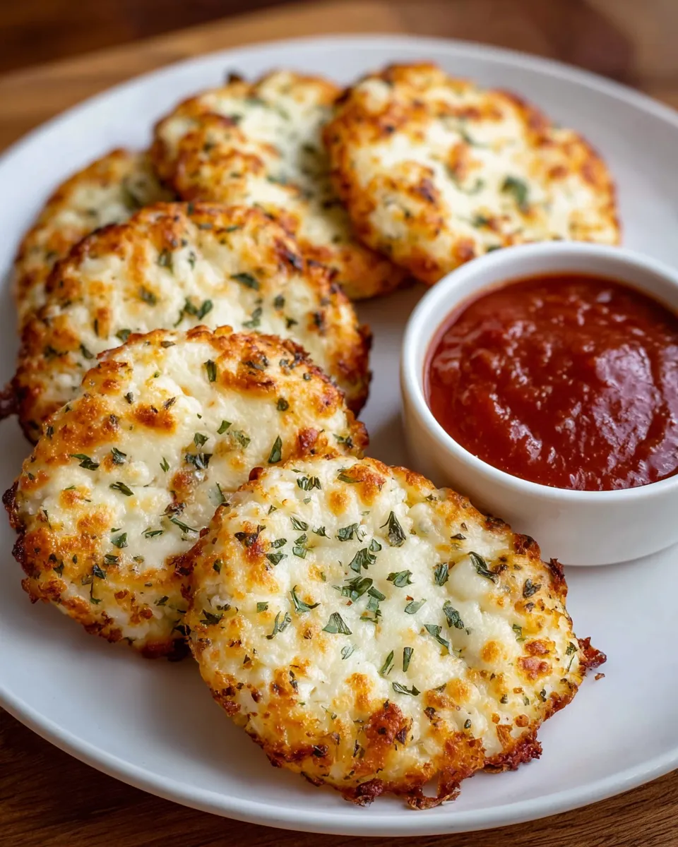 Smaczne pizzerinki z serkiem wiejskim