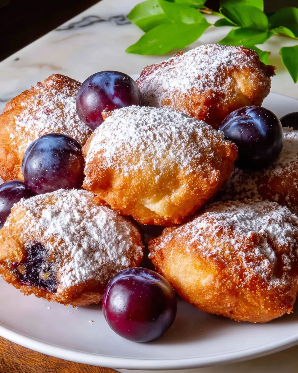 Racuchy ze śliwkami