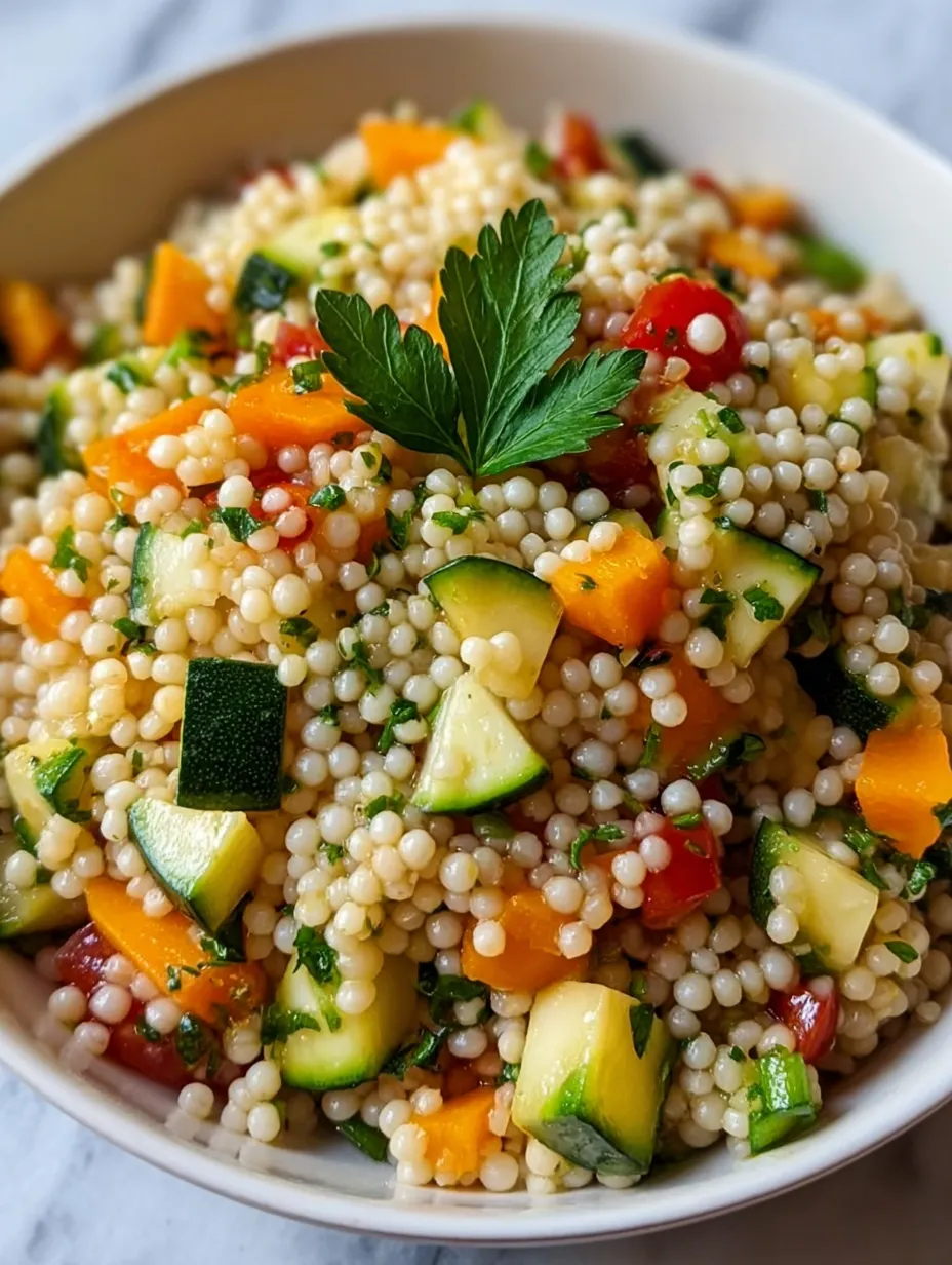 Pyszny kuskus z warzywami