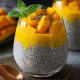 Pudding Chia z Mango.